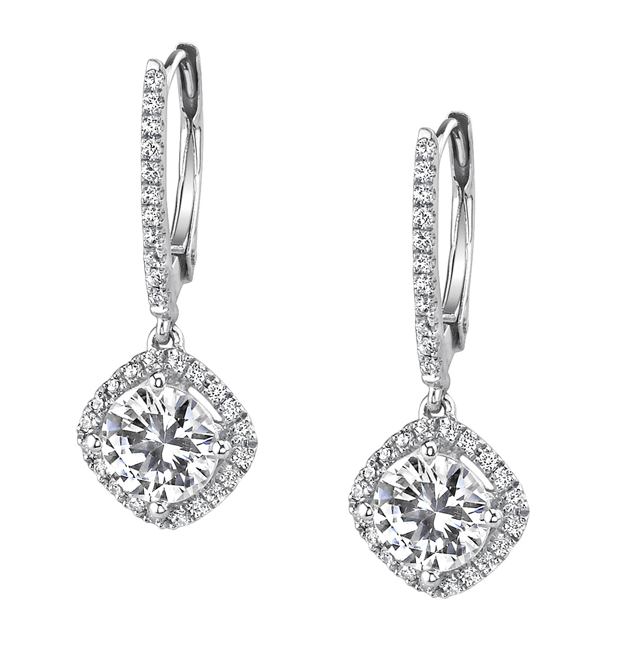 Classic Diamond Earrings-0100