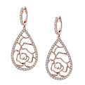 Modern Rose Gold Earrings