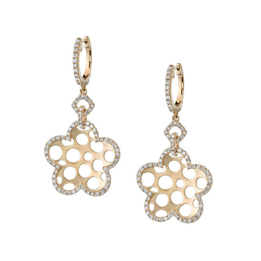 Modern Yellow Gold Earrings