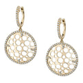 Modern Yellow Gold Earrings