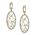 Modern Yellow Gold Earrings