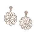 Modern Rose Gold Earrings