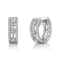 Diamond Hoop Earrings