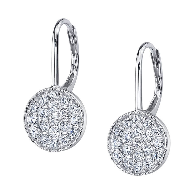Modern Diamond Earrings