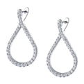 Modern Diamond Earrings - 1.5 Carat