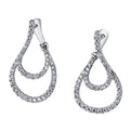 Diamond Hoop Earrings