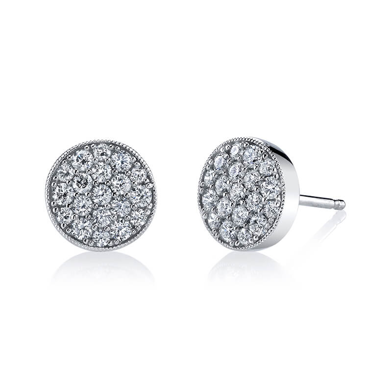Diamond Pave Earrings