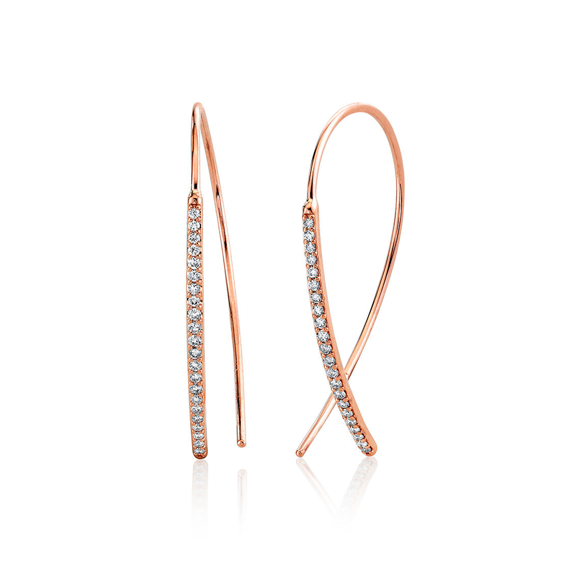 Diamond Threader Earrings