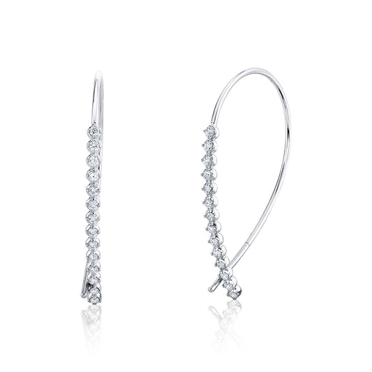 Diamond Threader Earrings