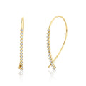 Diamond Threader Earrings