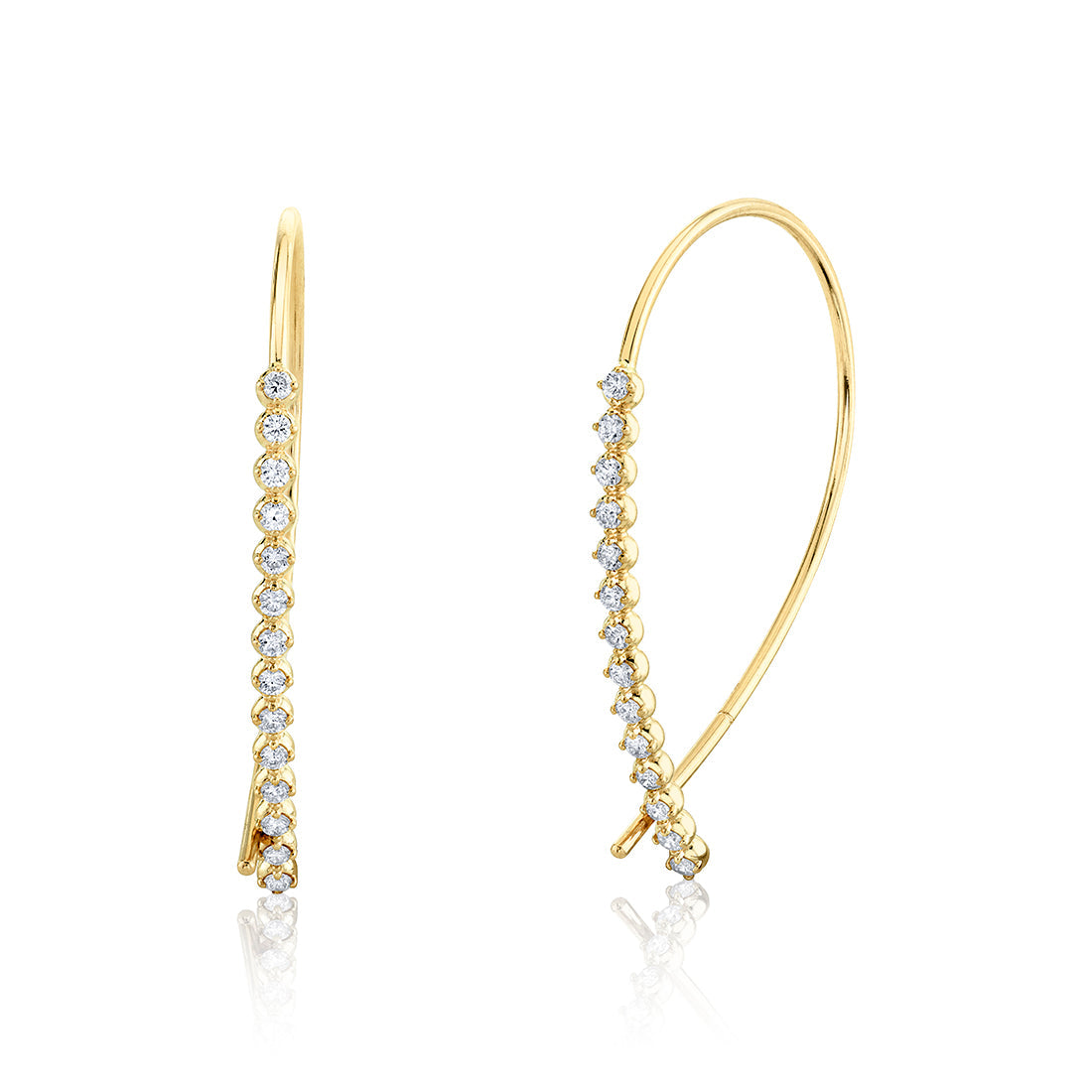 Diamond Threader Earrings
