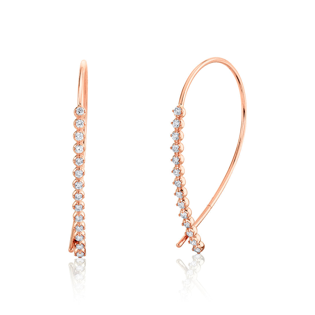 Diamond Threader Earrings