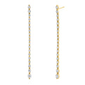 Diamond Dangle Earrings