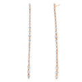 Diamond Dangle Earrings