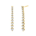 Diamond Dangle Earrings