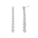 Diamond Dangle Earrings