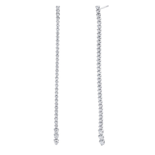 Diamond Dangle Earrings