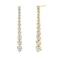 Diamond Dangle Earrings