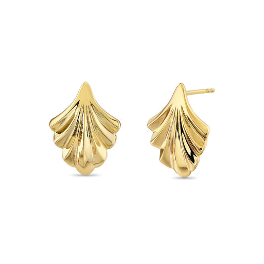Auravie Shell Sculpted Earrings