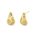 Auravie Shell Shape Diamond Earrings