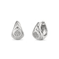 Auravie Shell Scallop Diamond Earrings