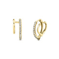 Shell Heritage Shell Duo Diamond Earrings