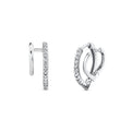 Shell Heritage Shell Duo Diamond Earrings