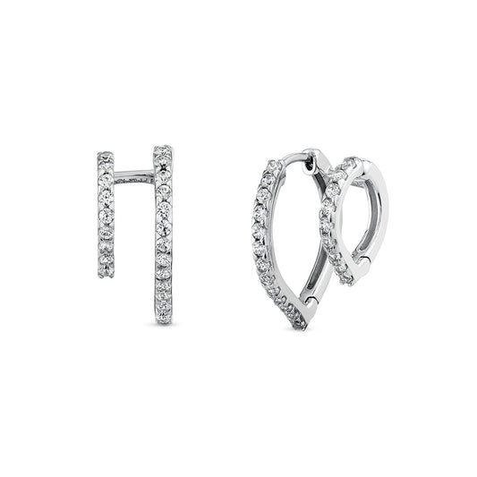 Shell Heritage Shell Shaped Diamond Earrings