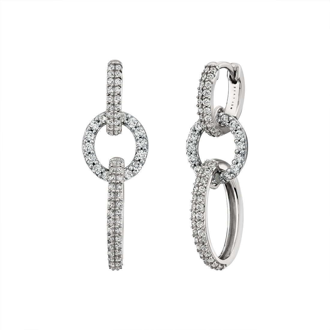Eternelle Diamond Drop Earrings
