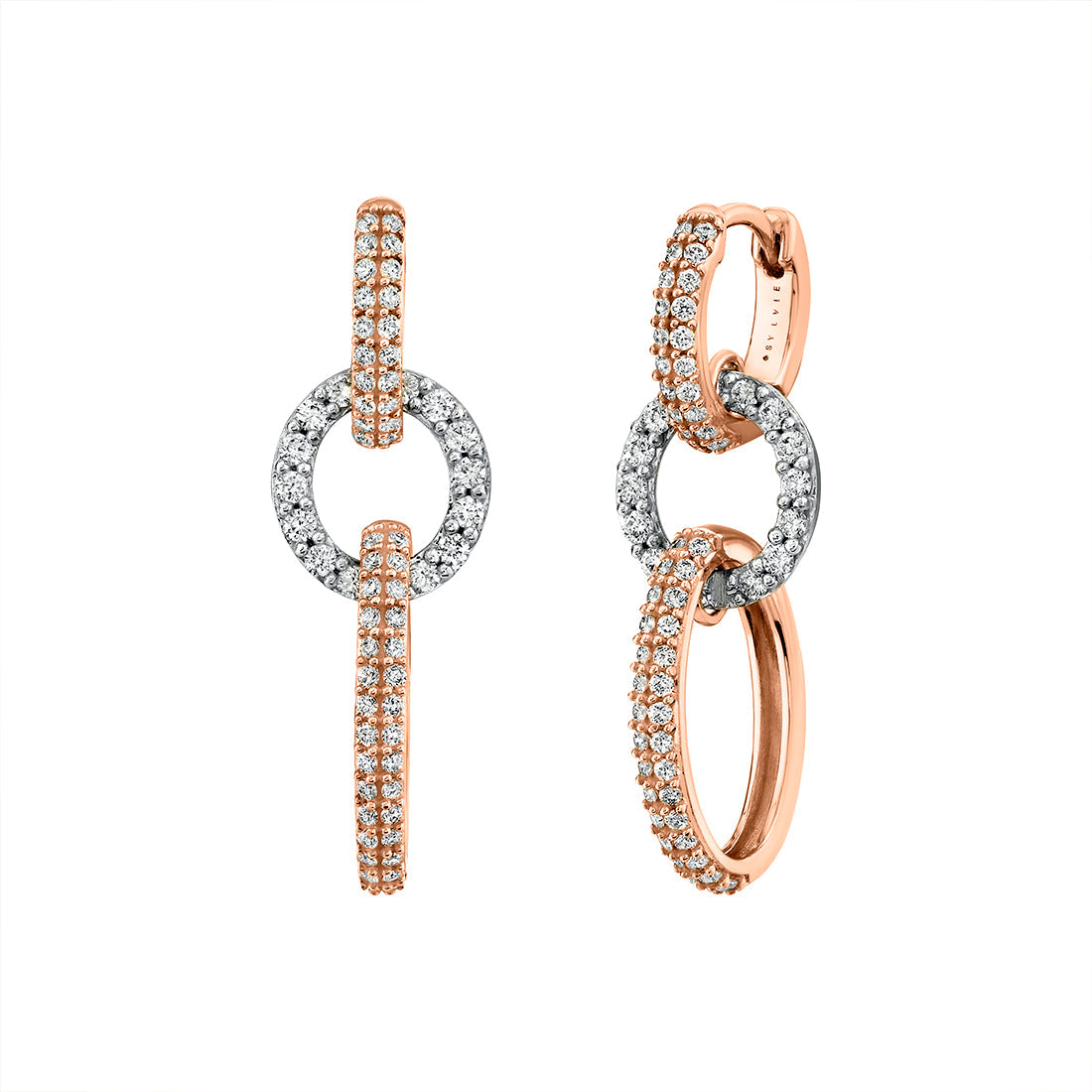 Eternelle Diamond Drop Earrings