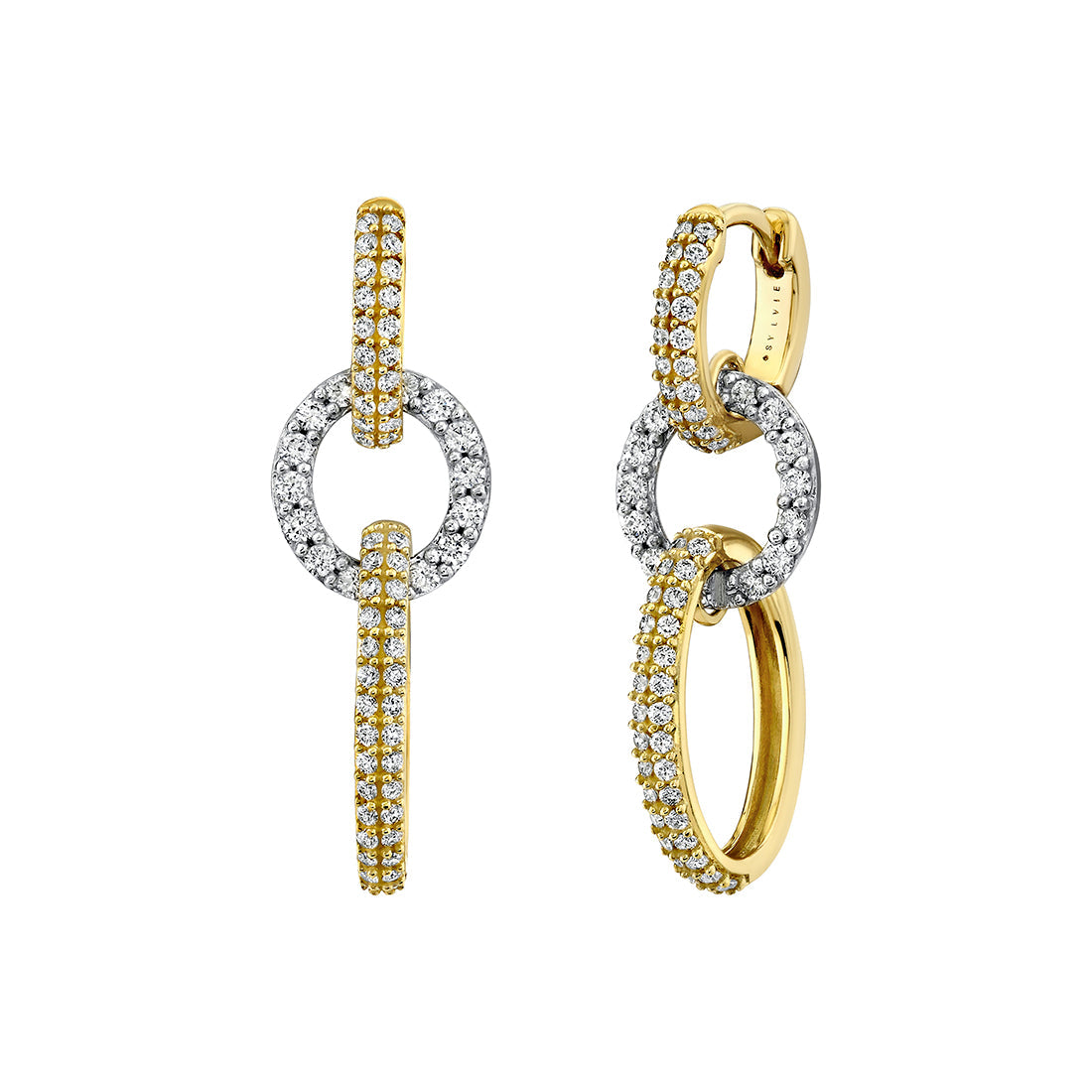 Eternelle Diamond Drop Earrings