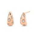 Auravie Shell Shapes Diamond Earrings