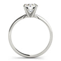 14K White Gold Round Brilliant Diamond Solitaire Engagement Ring (1ctw) 