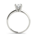 14K White Gold Cushion Cut Diamond Solitaire Engagement Ring (1ctw) 