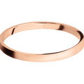18K Rose Gold + Bead Finish