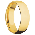 18K Yellow Gold + Polish Finish