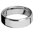 14K White Gold + Polish , Polish Finish