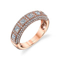 Rose Gold and Diamond Ring