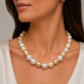 Golden Pearl and South Sea Baroque Strand