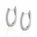 Diamond Huggie Earrings - 0.10 Carats