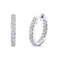 Shell Heritage Diamond Hoop Earrings