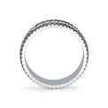 Heritage Engraved Diamond Mens Band - Keaton