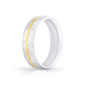 Heritage Classic Two Tone Brushed Mens Band - Jevin
