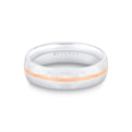 Heritage Classic Two Tone Brushed Mens Band - Jevin