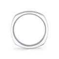 Heritage Brushed Squared Mens Band - Enzo