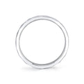 Heritage Geometric Shell Polished Mens Band - Christian