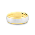 Shell Ascend Two Tone Brushed Mens Band - Parker