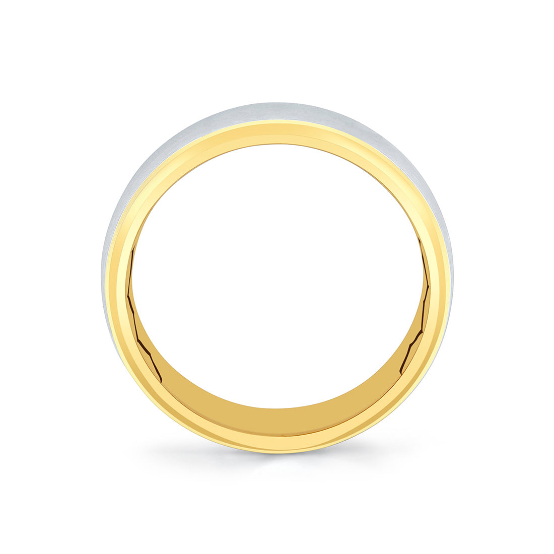 Shell Ascend Two Tone Brushed Mens Band - Parker