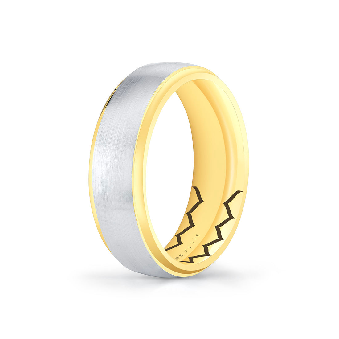 Shell Ascend Two Tone Brushed Mens Band - Parker
