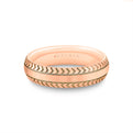 Shell Apex Engraved Mens Band - Felix